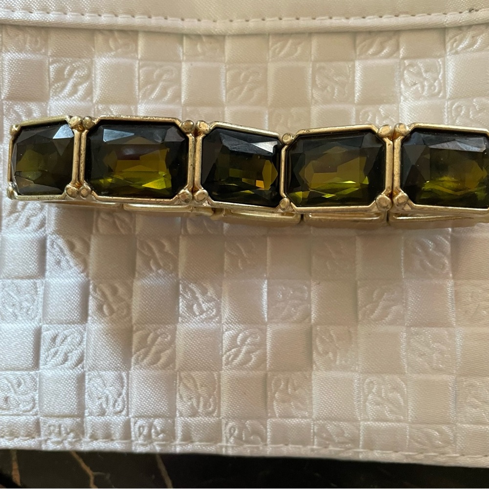 Lia Sophia Olivine Stretch Bracelet